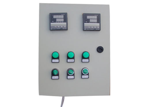 Warm air furnace automatic control panel